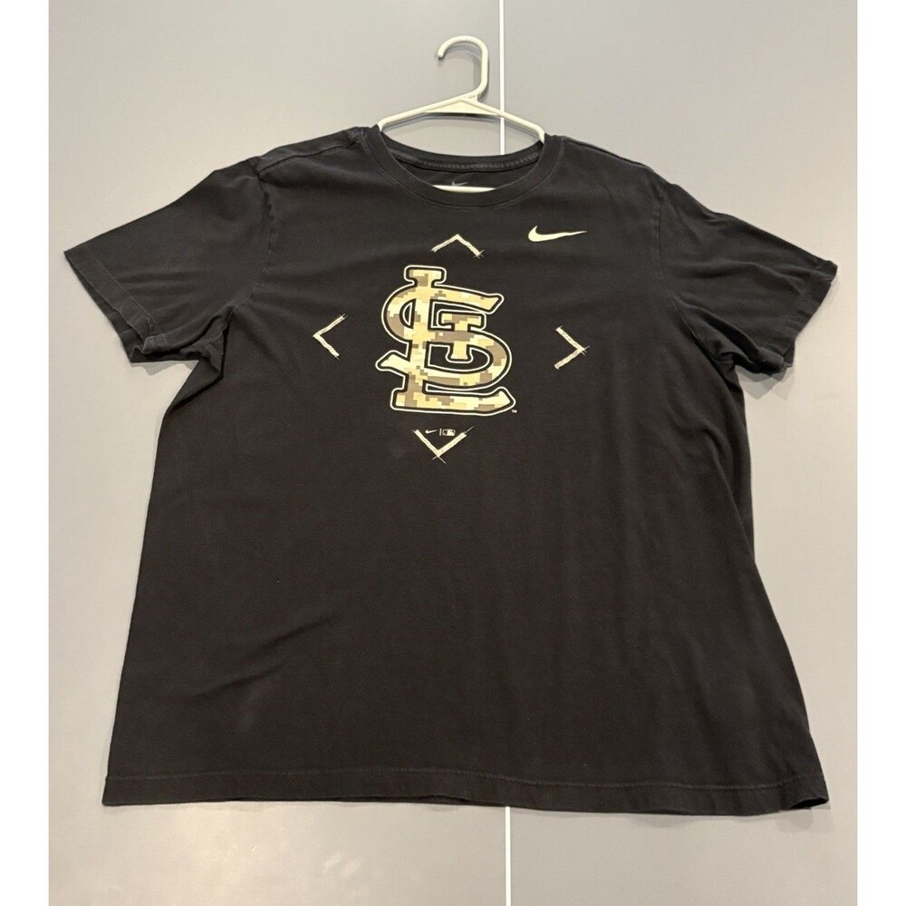 (RARE Hard to Find) Authentic St. Louis Cardinals The Nike Tee Base Road Reg$80